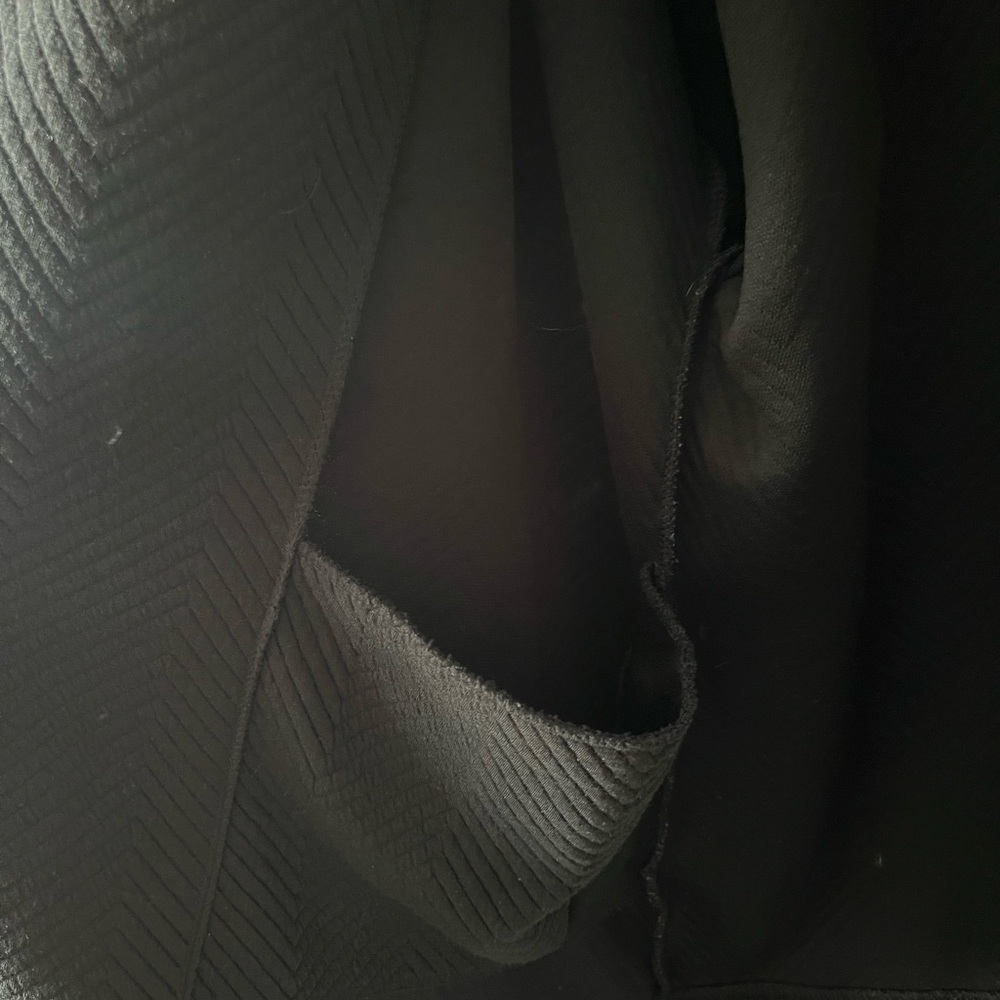 Like New!! Fabletics Open Front Black Moscow Coat… - image 6